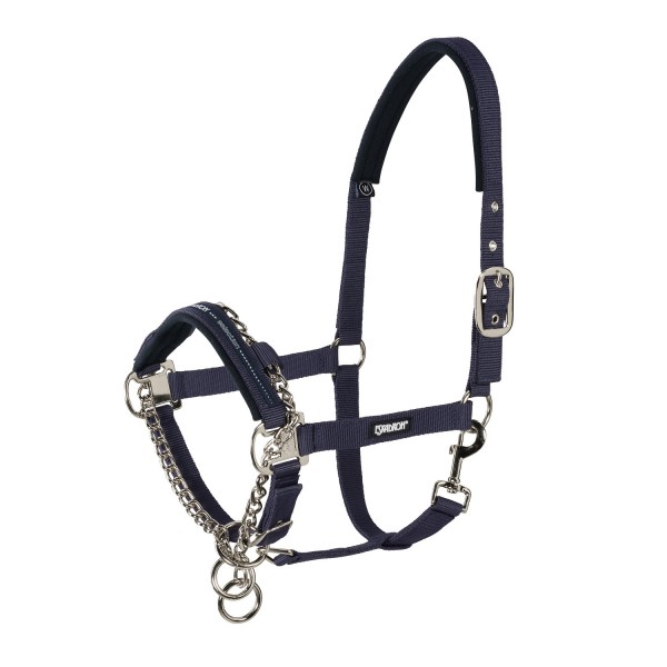 Control Pin Buckle Halfter - navy 