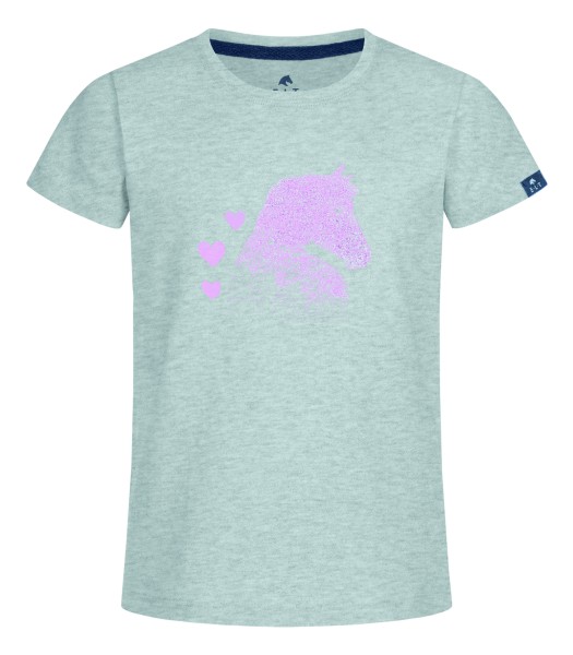 T-Shirt Lucky Gabi Kids - steingrau melange